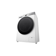 LG Πλυντήριο Ρούχων Slim 9kg, AI DD™, Steam™, Right Side perspective view, F2R9009TPWC, thumbnail 13