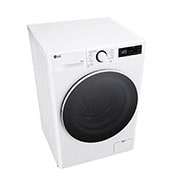 LG Πλυντήριο Ρούχων 10kg, AI DD™, Steam™, top prospective view , F4R5010TSWW, thumbnail 8