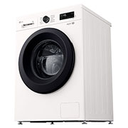 LG Πλυντήριο Ρούχων 9kg, 6 motion, Steam™, Δεξιά προοπτική, F4X1009NWK, thumbnail 11