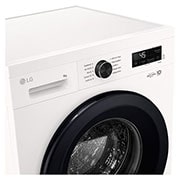 LG Πλυντήριο Ρούχων 9kg, 6 motion, Steam™, Άνω συρτάρι ανοικτό, F4X1009NWK, thumbnail 3
