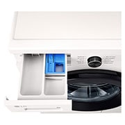 LG Πλυντήριο Ρούχων 9kg, 6 motion, Steam™, Άνω προοπτική detergent port, F4X1009NWK, thumbnail 7