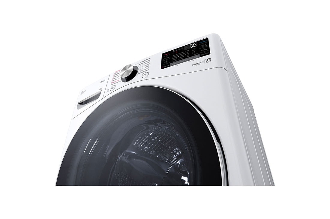 LG Πλυντήριο Ρούχων 20kg, AI DD™, Steam™, TurboWash™, left perspective detailed view, F0P3CYV2W, thumbnail 13