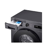 LG Πλυντήριο Ρούχων 9kg, 6 motion, Steam™, USP (κινητήρας Inverter DD), F4X1009NMB, thumbnail 5