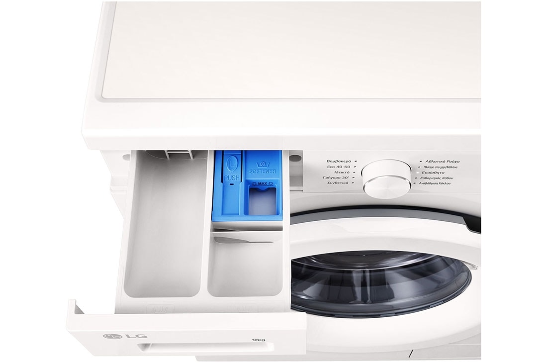 LG Πλυντήριο Ρούχων 9kg, 6 motion, Steam™, Διαστάσεις και εγκατάσταση, F4X1009NWH, thumbnail 7