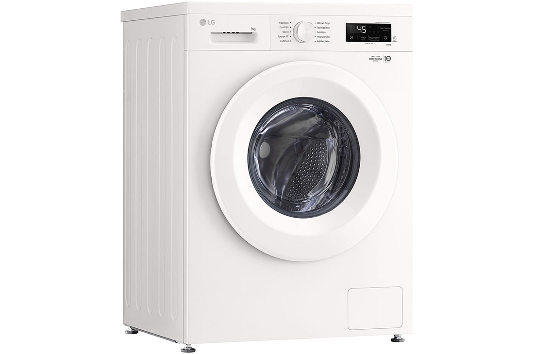 LG Πλυντήριο Ρούχων 9kg, 6 motion, Steam™, Άνω προοπτική, F4X1009NWH, thumbnail 8