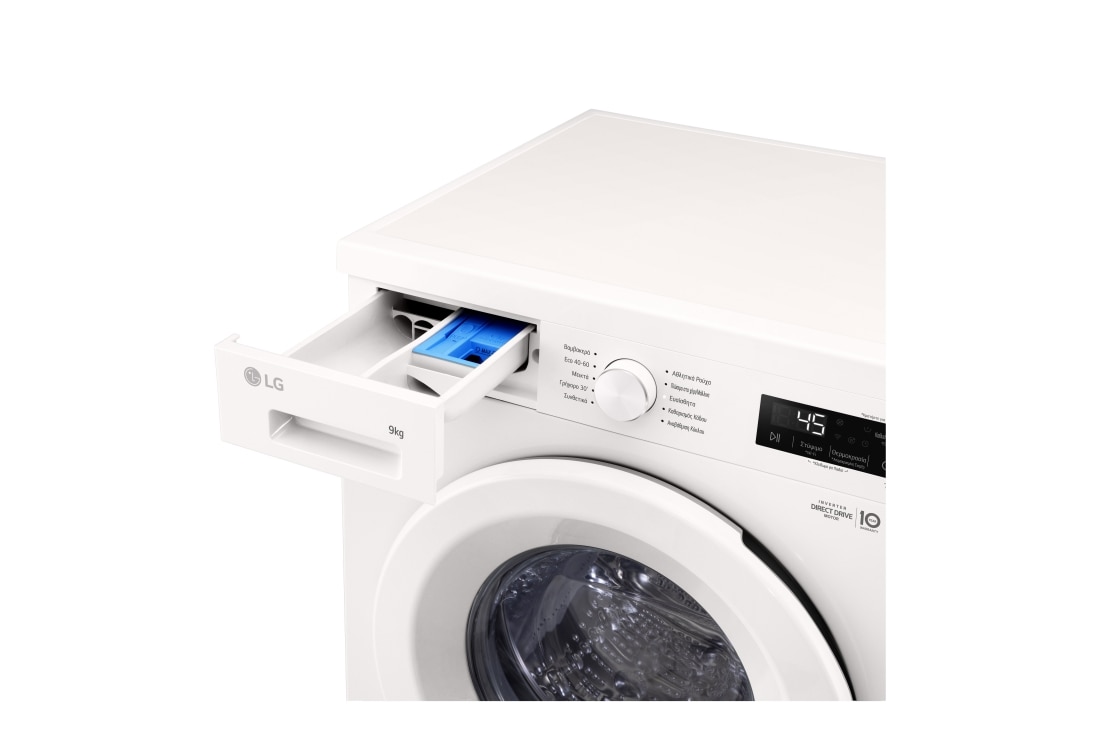 LG Πλυντήριο Ρούχων 9kg, 6 motion, Steam™, Τρόπος ζωής 1_εμπρός, F4X1009NWH, thumbnail 6