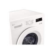 LG Πλυντήριο Ρούχων 9kg, 6 motion, Steam™, Άνω συρτάρι ανοικτό, F4X1009NWH, thumbnail 3