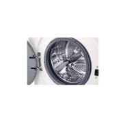 LG Πλυντήριο Ρούχων 8kg, 6 motion, Steam™, Λεπτομέρεια τύμπανου, F4X1008NWH, thumbnail 4