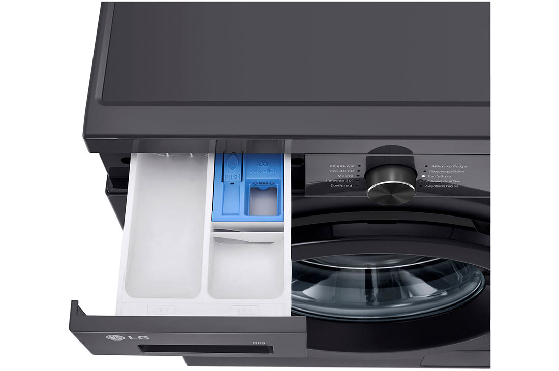 LG Πλυντήριο Ρούχων 8kg, 6 motion, Steam™, Διαστάσεις και εγκατάσταση, F4X1008NMK, thumbnail 7