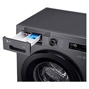 LG Πλυντήριο Ρούχων 8kg, 6 motion, Steam™, Τρόπος ζωής 1_εμπρός, F4X1008NMK, thumbnail 6