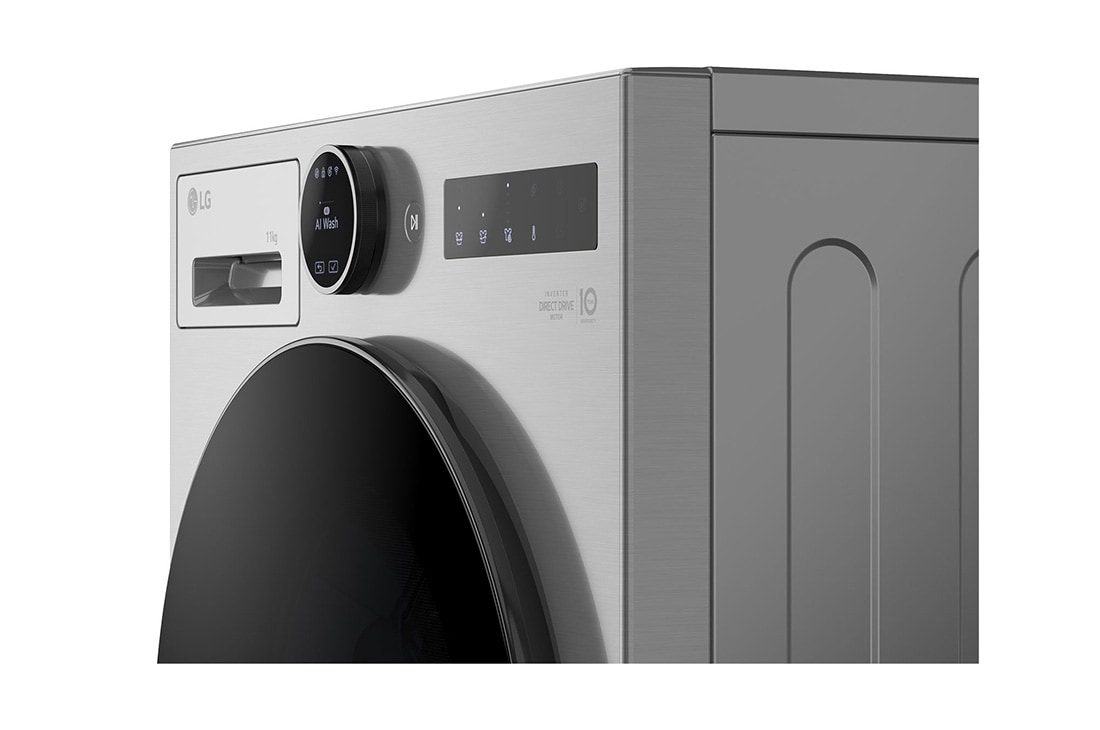 LG Πλυντήριο Ρούχων 11kg, AI DD™, Steam™, Detergent port open, F4X7511TSB, thumbnail 5