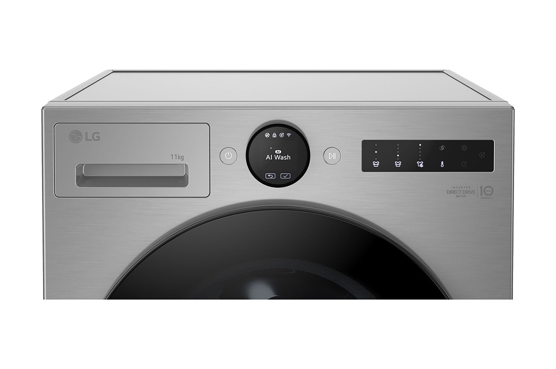 LG Πλυντήριο Ρούχων 11kg, AI DD™, Steam™, Συρτάρι, F4X7511TSB, thumbnail 6