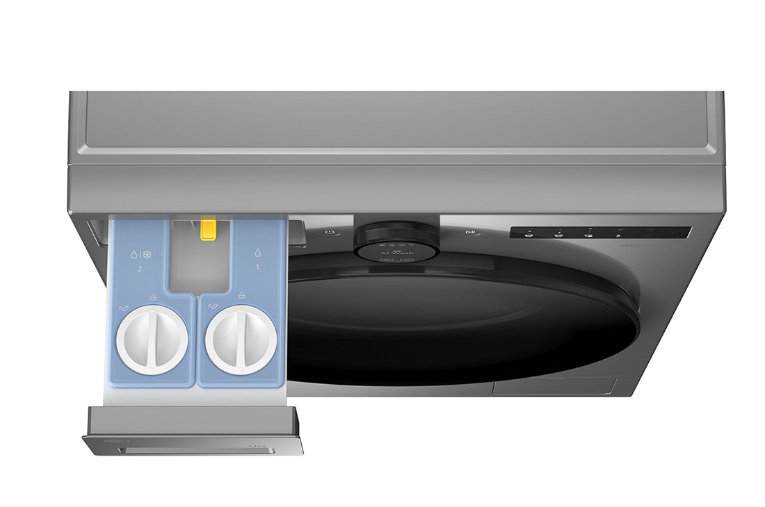 LG Πλυντήριο Ρούχων 11kg, AI DD™, Steam™, κάδος, F4X7511TSB, thumbnail 8