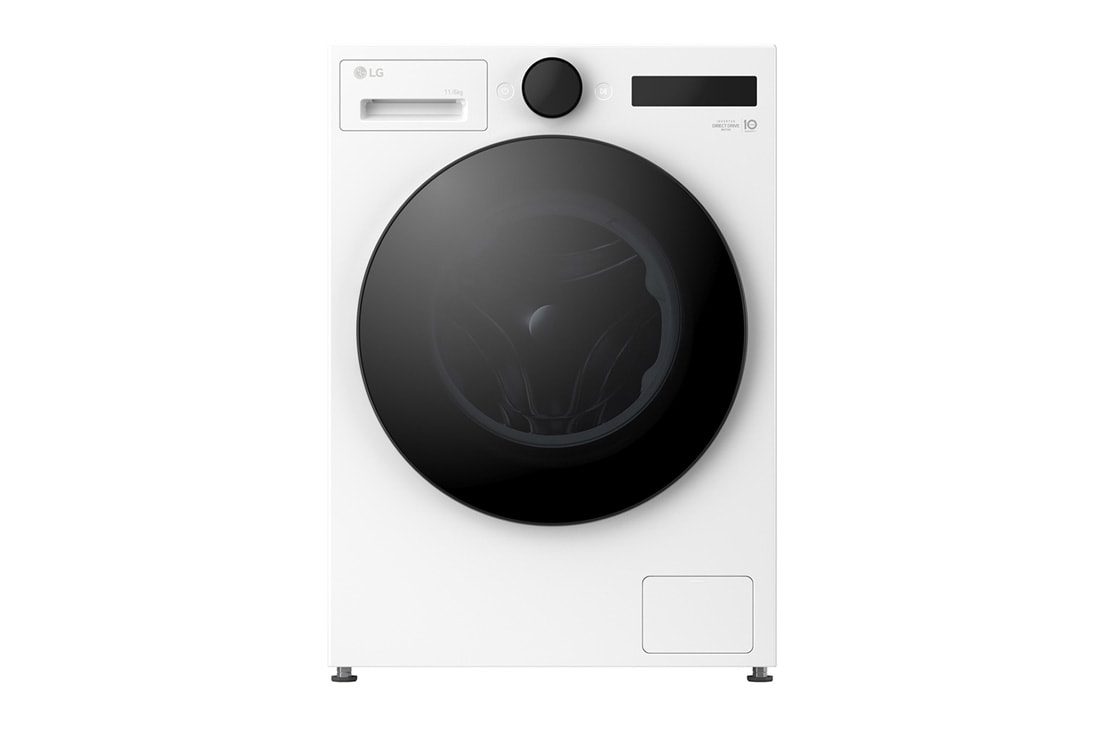 LG Πλυντήριο Ρούχων 11kg, AI DD™, Steam™, Εμπρός , F4X7511TWB