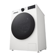 LG Πλυντήριο ρούχων 11kg, AIDD, TurboWash, Δεξιά προοπτική όψη του συνδυασμού πλυντηρίου-στεγνωτηρίου της LG, F4X5011TWB, thumbnail 12