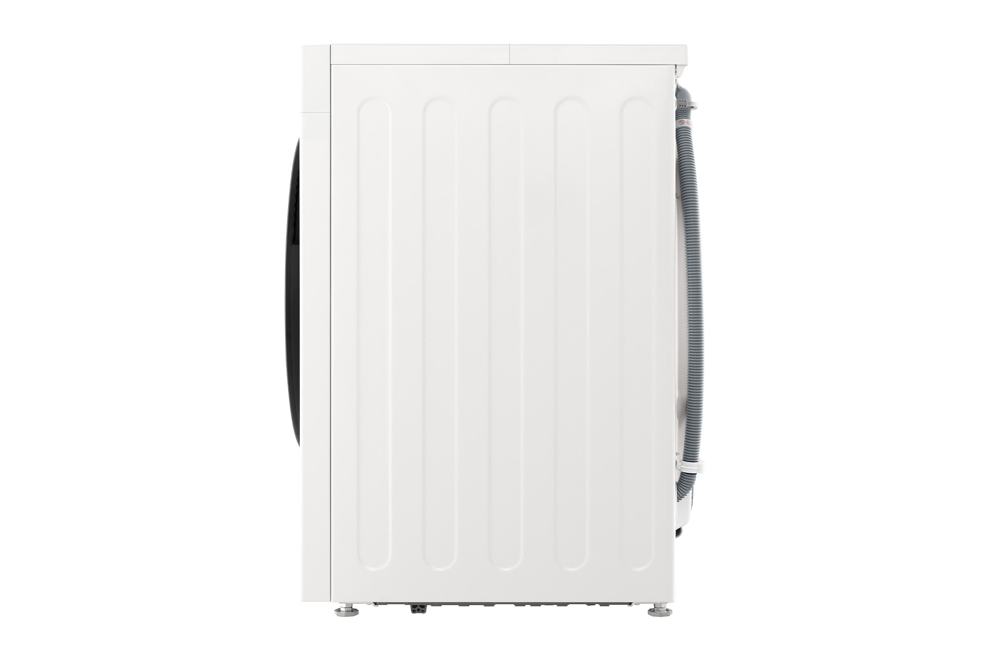 LG Πλυντήριο ρούχων 9kg, AIDD, TurboWash, Πλαϊνή όψη του συνδυασμού πλυντηρίου-στεγνωτηρίου της LG, F4X5509TWB, thumbnail 13