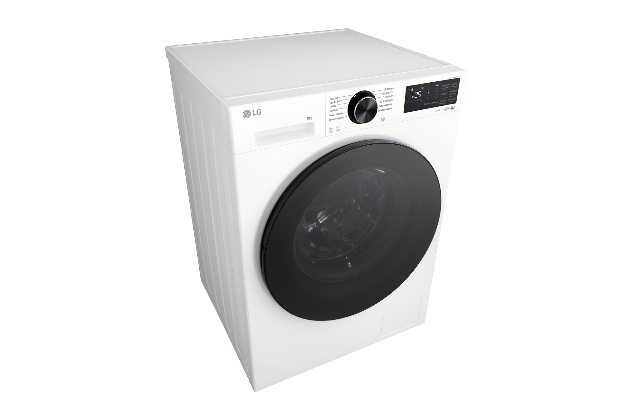 LG Πλυντήριο ρούχων 9kg, AIDD, TurboWash, Λεπτομερής όψη του συρταριού απορρυπαντικού, F4X5509TWB, thumbnail 9