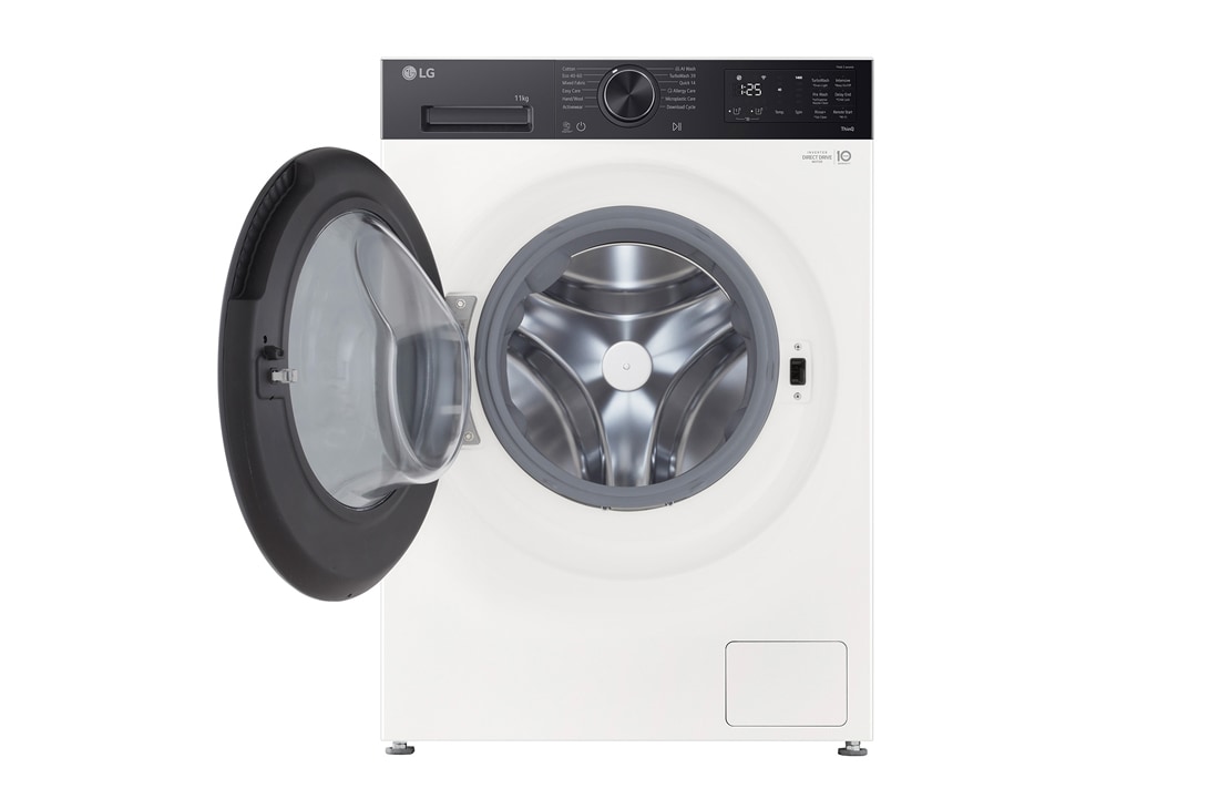 LG Πλυντήριο ρούχων 11kg, AIDD, TurboWash, Πλυντήριο ρούχων εμπρόσθιας φόρτωσης της LG που ανιχνεύει τα πουκάμισα σε πλυσταριό, F4X5511THB, thumbnail 5