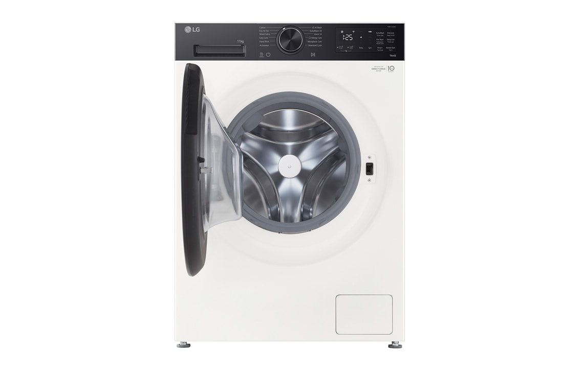 LG Πλυντήριο ρούχων 11kg, AIDD, TurboWash, Εικόνα για τη διάσταση και την εγκατάσταση του πλυντηρίου ρούχων εμπρόσθιας φόρτωσης της LG, F4X5511THB, thumbnail 7