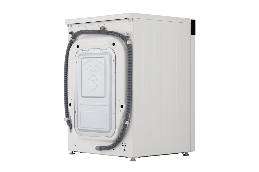 LG Πλυντήριο ρούχων 11kg, AIDD, TurboWash, Δεξιά προοπτική όψη του συνδυασμού πλυντηρίου-στεγνωτηρίου της LG, F4X5511THB, thumbnail 12