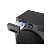 LG Πλυντήριο ρούχων 9kg, AIDD, TurboWash, Πλυντήριο ρούχων εμπρόσθιας φόρτωσης της LG που ανιχνεύει τα πουκάμισα σε πλυσταριό, F2X50S9TBB, thumbnail 5