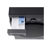 LG Πλυντήριο ρούχων 9kg, AIDD, TurboWash, Εικόνα για τη διάσταση και την εγκατάσταση του πλυντηρίου ρούχων εμπρόσθιας φόρτωσης της LG, F2X50S9TBB, thumbnail 7