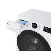 LG Πλυντήριο ρούχων 8kg, AIDD, TurboWash, Detergent port open, F2X50S8TLB, thumbnail 5
