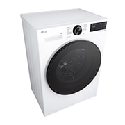 LG Πλυντήριο ρούχων 8kg, AIDD, TurboWash, Γωνία λήψης από πάνω αριστερά, F2X50S8TLB, thumbnail 9