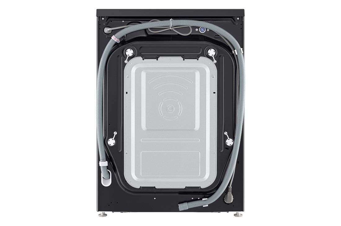 LG Πλυντήριο ρούχων 8kg, AIDD, TurboWash, Αριστερή προοπτική όψη του συνδυασμού πλυντηρίου-στεγνωτηρίου της LG, F2X50S8TBB, thumbnail 14