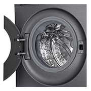 LG Πλυντήριο ρούχων 8kg, AIDD, TurboWash, Εικόνα ψεκασμού νερού σε πουκάμισα με τέσσερις ριπές, F2X50S8TBB, thumbnail 6