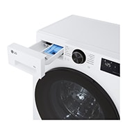 LG Πλυντήριο ρούχων 9kg, AIDD, TurboWash, Πλυντήριο ρούχων εμπρόσθιας φόρτωσης της LG που ανιχνεύει τα πουκάμισα σε πλυσταριό, F2X50S9TLB, thumbnail 5