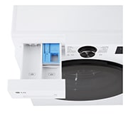 LG Πλυντήριο ρούχων 9kg, AIDD, TurboWash, Εικόνα για τη διάσταση και την εγκατάσταση του πλυντηρίου ρούχων εμπρόσθιας φόρτωσης της LG, F2X50S9TLB, thumbnail 7