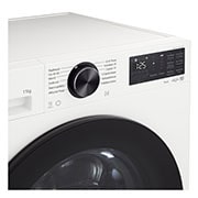 LG Πλυντήριο ρούχων 11kg, AIDD, TurboWash, Εικόνα που δείχνει μείωση των εκπομπών μικροπλαστικών έως και 60% σε εικόνα φόντου που αναπαριστά κύματα, F4X5511TWB, thumbnail 4
