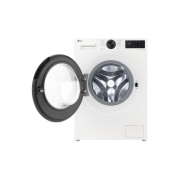 LG Πλυντήριο ρούχων 11kg, AIDD, TurboWash, Μπροστινή ανοικτή όψη του πλυντηρίου ρούχων εμπρόσθιας φόρτωσης της LG, F4X5511TWB, thumbnail 2