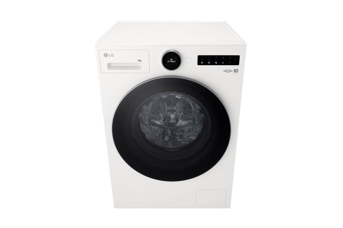 LG Πλυντήριο Ρούχων 9kg, AI DD™, Steam™, Δεξιά πλευρά, F2X70S9TWS, thumbnail 3