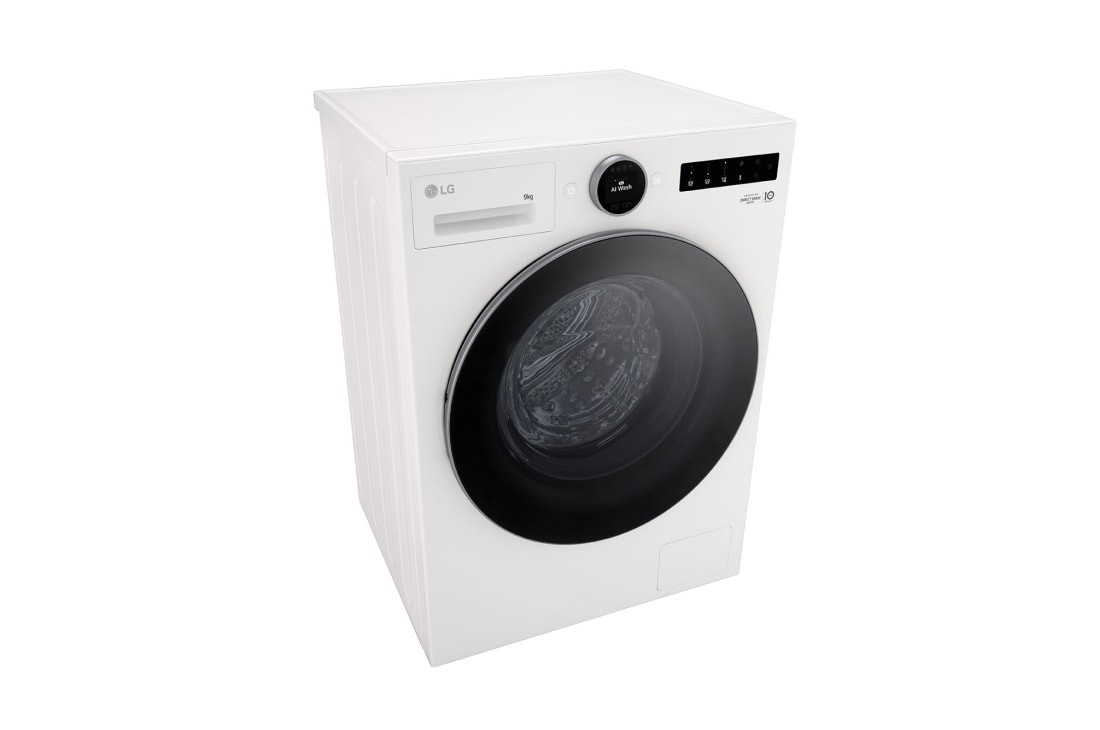 LG Πλυντήριο Ρούχων 9kg, AI DD™, Steam™, ΚουμπίΟθόνηλεπτομέρεια, F2X70S9TWS, thumbnail 7