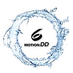 Υπάρχει το λογότυπο 6 Motion DD στο κέντρο κυκλικής ροής