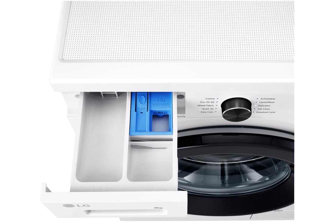 LG Πλυντήριο/Στεγνωτήριο Ρούχων 8/5kg, Inverter Direct Drive™, Steam™, W4X1085NWB, thumbnail 3
