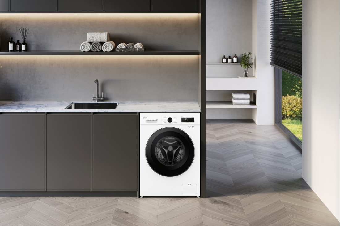 LG Πλυντήριο/Στεγνωτήριο Ρούχων 8/5kg, Inverter Direct Drive™, Steam™, W4X1085NWB, thumbnail 6