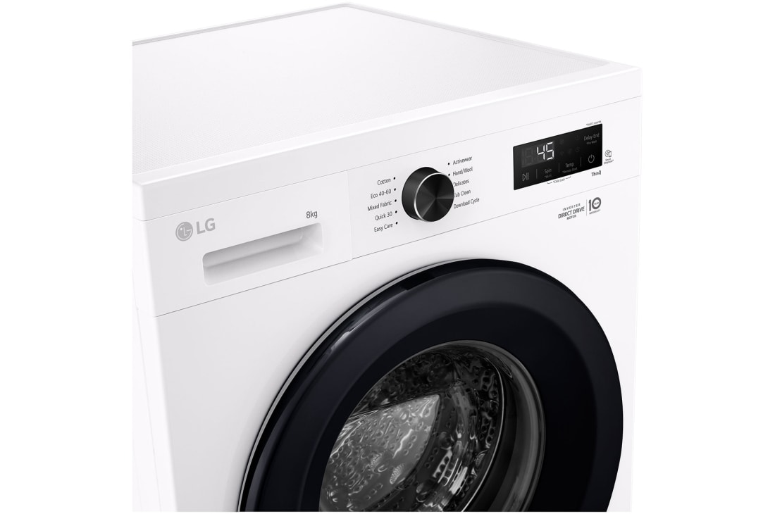 LG Πλυντήριο/Στεγνωτήριο Ρούχων 8/5kg, Inverter Direct Drive™, Steam™, W4X1085NWB, thumbnail 8
