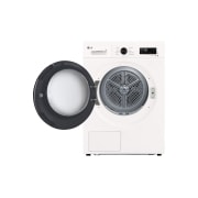 LG Στεγνωτήριο 8kg Υβριδικό με Αντλία Θερμότητας, front view, RHX1008NWB, thumbnail 2
