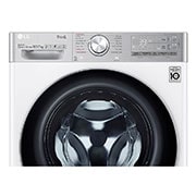LG Πλυντήριο/Στεγνωτήριο Ρούχων 10,5/7kg, AI DD™, Ατμού, TurboWash™ , Eco Hybrid  , όψη εσωτερικού του ανοξείδωτου ανυψωτικού, F4DV910H2EA, thumbnail 4