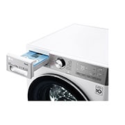 LG Πλυντήριο/Στεγνωτήριο Ρούχων 12/8kg, AI DD™, Ατμού, TurboWash™ , Eco Hybrid  , dispenser view, F4DV912H2EA, thumbnail 5