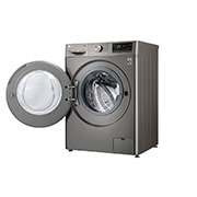 LG Πλυντήριο/Στεγνωτήριο Ρούχων 8/6kg, AI DD™, Ατμού, TurboWash™, right open view, F4DV508S2PE, thumbnail 13