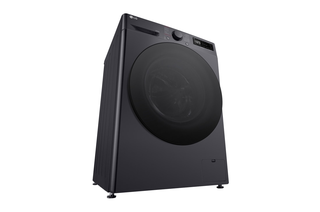LG Πλυντήριο / Στεγνωτήριο Ρούχων 9/6kg, AI DD™, Ατμού, TurboWash 360™, προοπτική κάτοψη, D4R5009TSMB, thumbnail 13