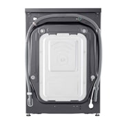 LG Πλυντήριο / Στεγνωτήριο Ρούχων 9/6kg, AI DD™, Ατμού, TurboWash 360™, οπίσθια όψη, D4R5009TSMB, thumbnail 15