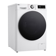 LG Πλυντήριο / Στεγνωτήριο Ρούχων 10/6kg, AI DD™, Ατμού, TurboWash 360™, προοπτική όψη από αριστερά, D4R7010TSWB, thumbnail 10