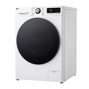 LG Πλυντήριο / Στεγνωτήριο Ρούχων 10/6kg, AI DD™, Ατμού, TurboWash 360™, προοπτική όψη από δεξιά, D4R7010TSWB, thumbnail 12