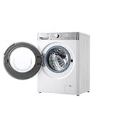 LG Πλυντήριο / Στεγνωτήριο Ρούχων 13/7kg, AI DD™, Ατμού, TurboWash 360™, Right side view with door open, D4R9513TPWC, thumbnail 11