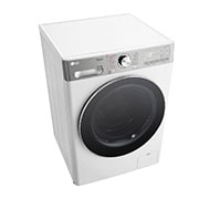 LG Πλυντήριο / Στεγνωτήριο Ρούχων 13/7kg, AI DD™, Ατμού, TurboWash 360™, Left top perspective view, D4R9513TPWC, thumbnail 8